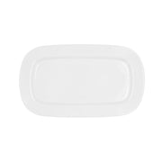 Kochschüssel Bidasoa Glacial aus Keramik Weiß (31 x 18 cm) (Pack 6x)