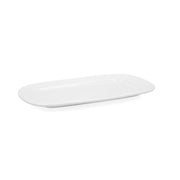 Kochschüssel Bidasoa Glacial aus Keramik Weiß (31 x 18 cm) (Pack 6x)