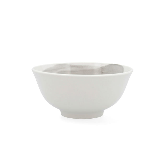 Schale Bidasoa Etherea aus Keramik Grau (15 cm) (Pack 6x)