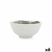 Schale Bidasoa Ethera aus Keramik grün (15 cm) (Pack 6x)