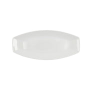 Kochschüssel Quid Gastro aus Keramik Weiß (35,5 x 15,8 x 2,8 cm) (Pack 6x)