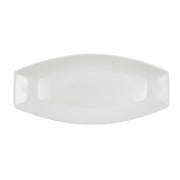 Kochschüssel Quid Gastro aus Keramik Weiß (40 x 17,5 x 3,5 cm) (Pack 4x)