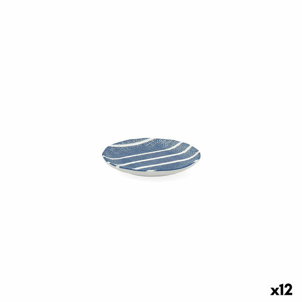 Teller Bidasoa Blue Moon aus Keramik Bunt (9,5 cm) (Pack 12x)