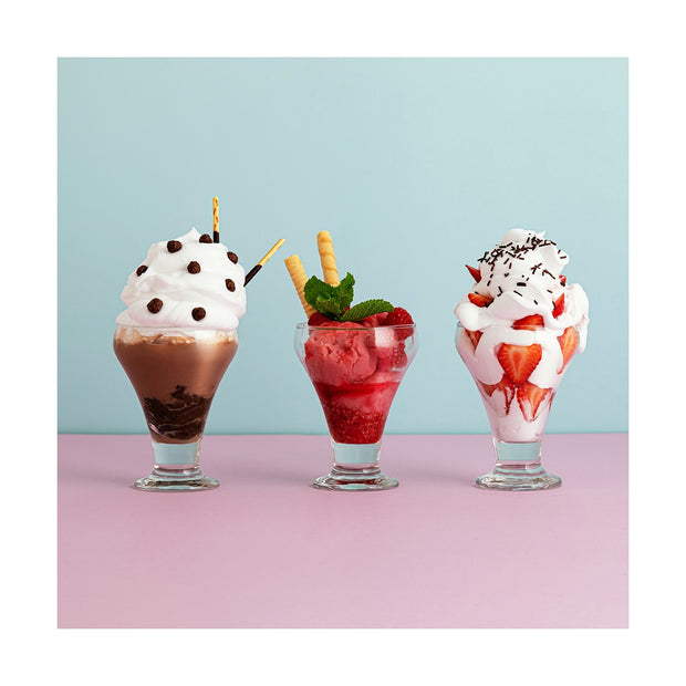 Eiscreme- und Milchshakes-Becher Quid Durchsichtig Glas (30 cl)