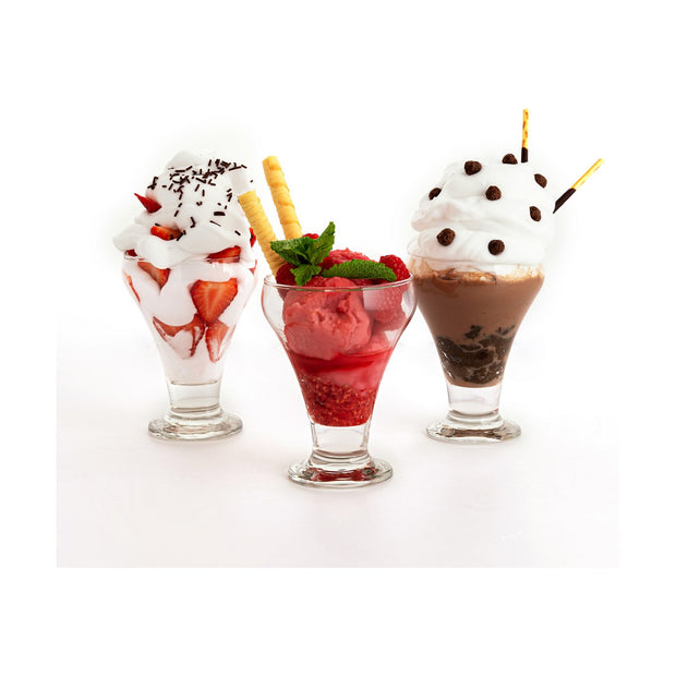 Eiscreme- und Milchshakes-Becher Quid Durchsichtig Glas (30 cl)