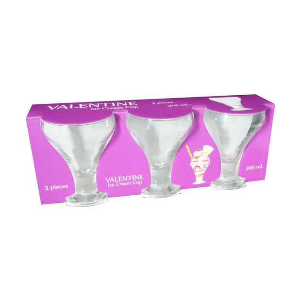 Eiscreme- und Milchshakes-Becher Quid Durchsichtig Glas (30 cl)