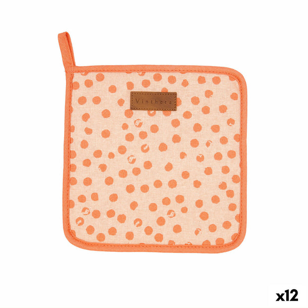 Backofen-Greifer Vinthera Vinthera Rosa Baumwolle (20 x 20 cm) (Pack 12x)