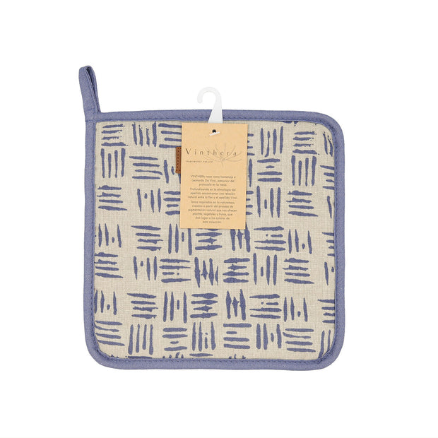 Backofen-Greifer Vinthera Vinthera Blau Baumwolle (20 x 20 cm) (Pack 12x)