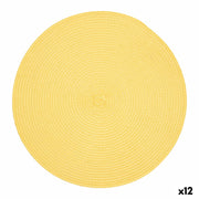 Platzset Quid Vita Gelb Kunststoff (38 cm) (Pack 12x)