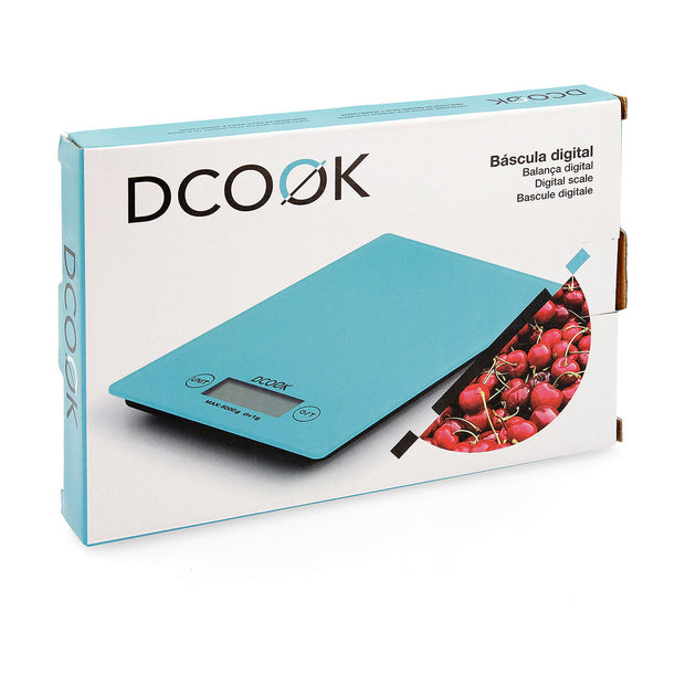 Küchenwaage Dcook türkis (23 x 16 x 2 cm)