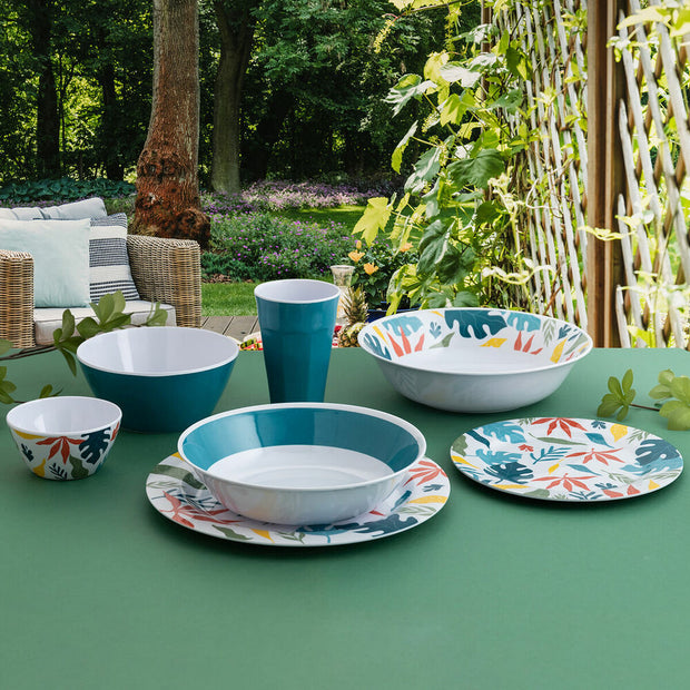 Suppenteller Quid Selva grün Kunststoff (20 cm) (Pack 6x)