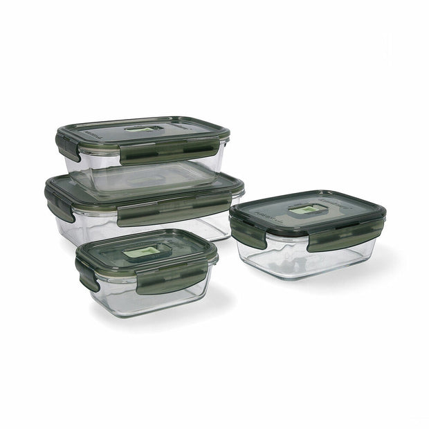 Lunchbox-Set Luminarc Pure Box Kristall zweifarbig (4 pcs)