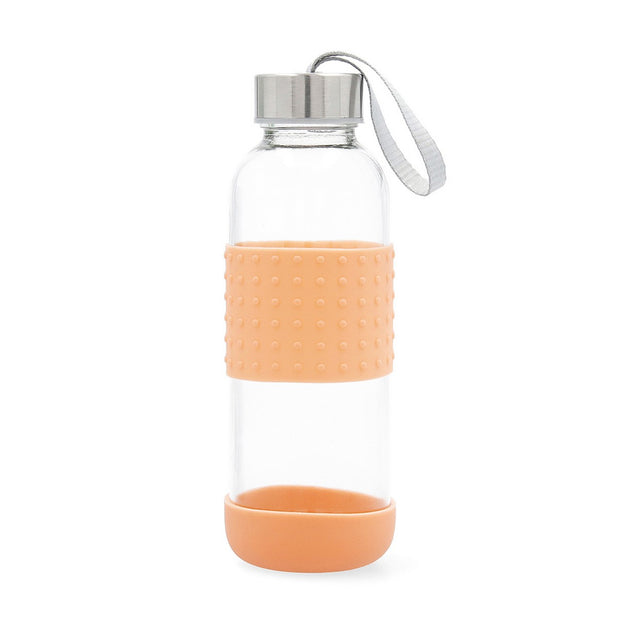 Wasserflasche Quid Orange Glas (0,4 L)