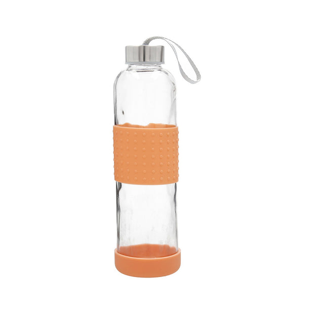 Wasserflasche Quid Orange Glas (0,6 L)