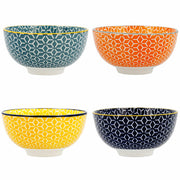 Schalenset Quid Pippa Aperitif aus Keramik 4 Stück (11 cm)