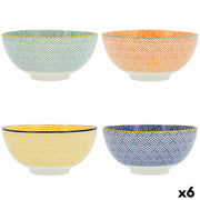 Schale Quid Pippa aus Keramik (15 x 15 x 7,3 cm) (Pack 6x)