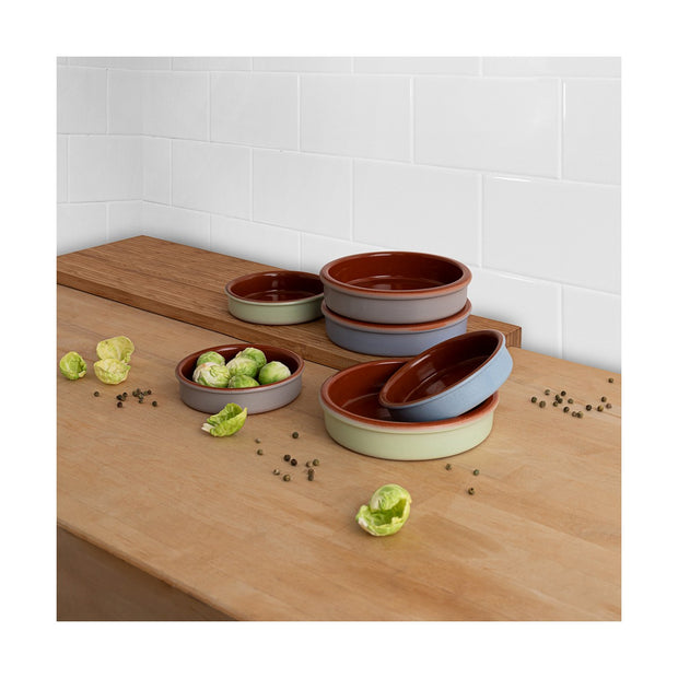 Kochtopf Quid Moss Steingut aus Keramik grün (12 cm)