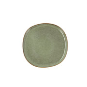 Flad plade Bidasoa Ikonic aus Keramik grün (20,2 x 19,7 cm) (Pack 6x)
