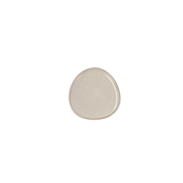 Flad plade Bidasoa Ikonic aus Keramik Weiß (11 x 11 cm) (Pack 12x)