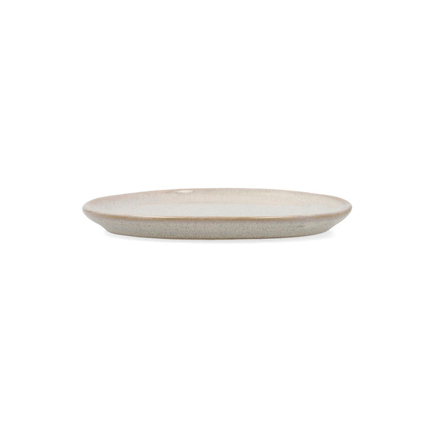 Flad plade Bidasoa Ikonic aus Keramik Weiß (11 x 11 cm) (Pack 12x)