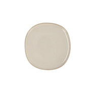 Flad plade Bidasoa Ikonic aus Keramik Weiß (20,2 x 19,7 cm) (Pack 6x)