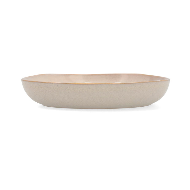 Suppenteller Bidasoa Ikonic aus Keramik Weiß (20,5 x 19,5 cm) (Pack 6x)