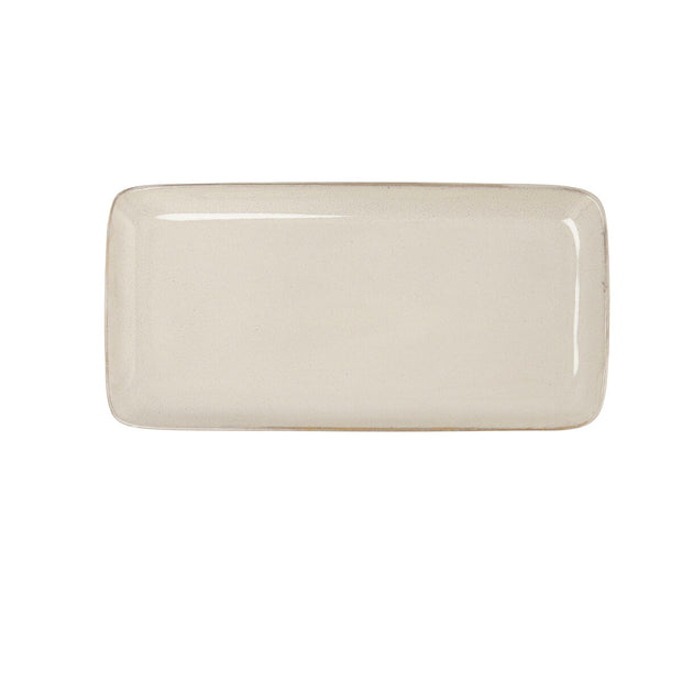 Kochschüssel Bidasoa Ikonic Weiß aus Keramik (28 x 14 cm) (Pack 4x)