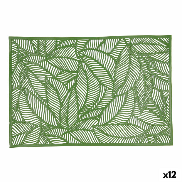 Untersetzer Quid Habitat Bettlaken grün Textil (30 x 45 cm) (Pack 12x)