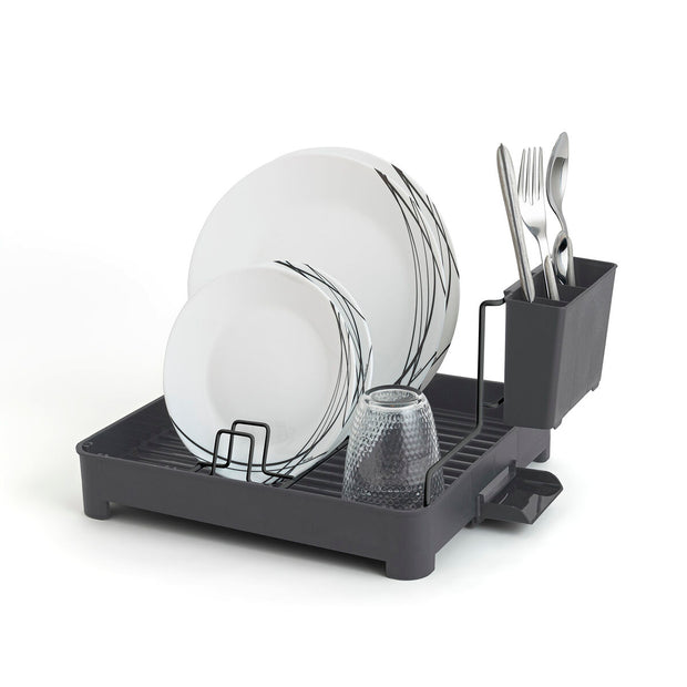Abtropfer Quid Armony Grau Metall (39,5 x 30,5 x 17,5 cm)