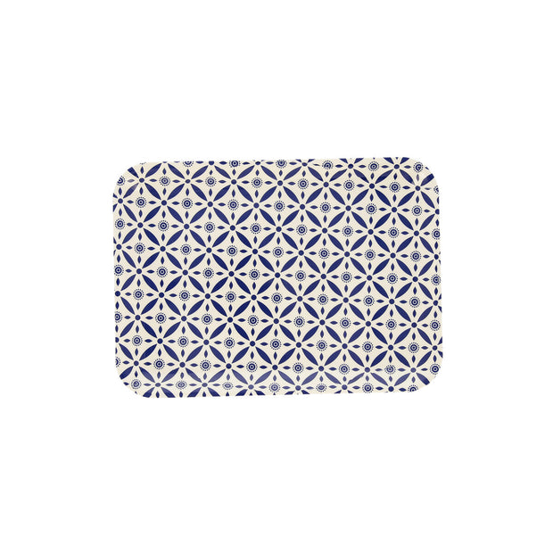Schale Quid Habitat Geometrisch Kunststoff Bunt (28 x 20 x 1,5 cm) (Pack 12x)