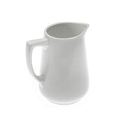 Milchkrug Porzellan weiß