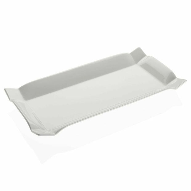 Kochschüssel Versa rechteckig aus Keramik Porzellan (20 x 3,8 x 41 cm)