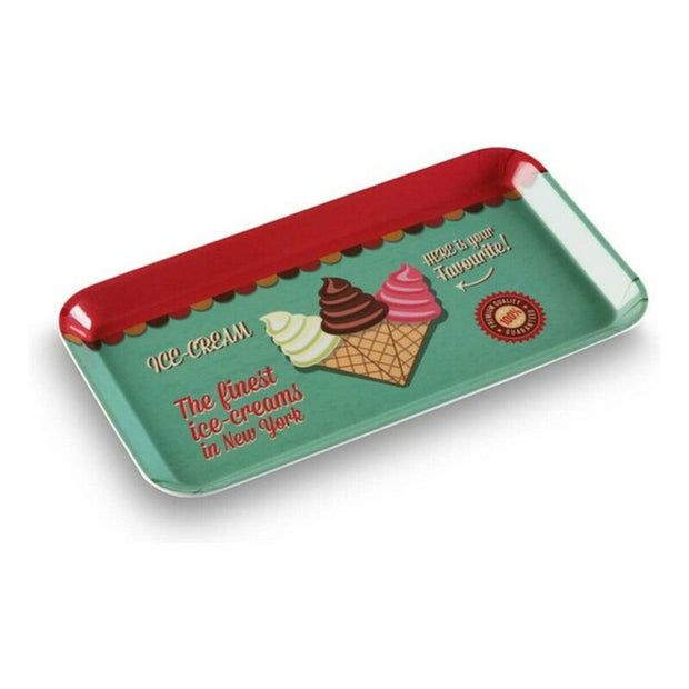 Tablett für Snacks Versa Kunststoff (16,5 x 1,5 x 30 cm)