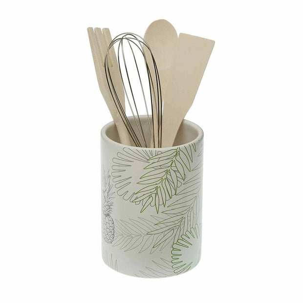 Gefäß für Küchenutensilien Versa aus Keramik (10,5 x 14 x 10,5 cm)