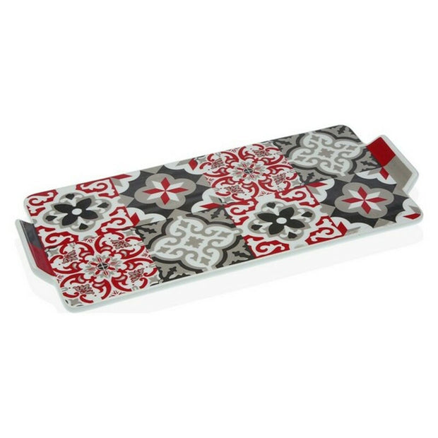 Schale Versa Hidra Porzellan (16,3 x 2,5 x 36,5 cm)