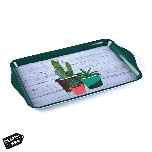 Tablett für Snacks Versa Kunststoff (28,5 x 3,5 x 45,5 cm)