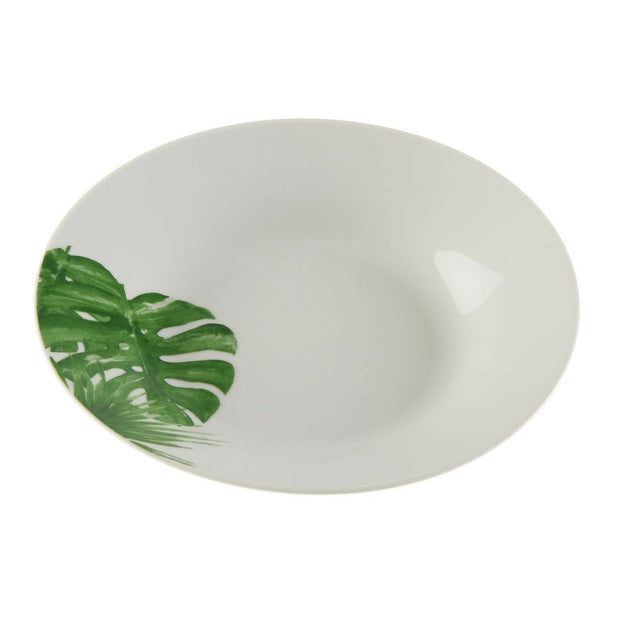Suppenteller Versa New Leaves Laken Porzellan