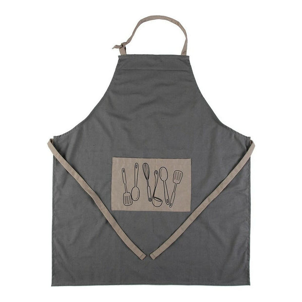 Schürze Cucine Grey Textil (80 x 70 cm)