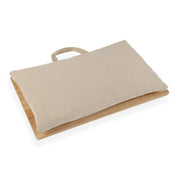 Schale Braun Textil Holz MDF (30 x 4 x 48 cm)
