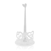 Küchenpapierrollenhalterung Versa Cozy Weiß Metall (15 x 30 x 15 cm)