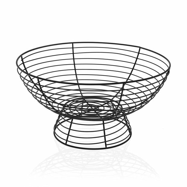 Obstschale Versa Ovalado Metall Stahl (33 x 17 cm)