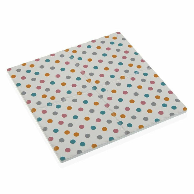 Untersetzer Versa Springdots aus Keramik Kork (20 x 20 cm)