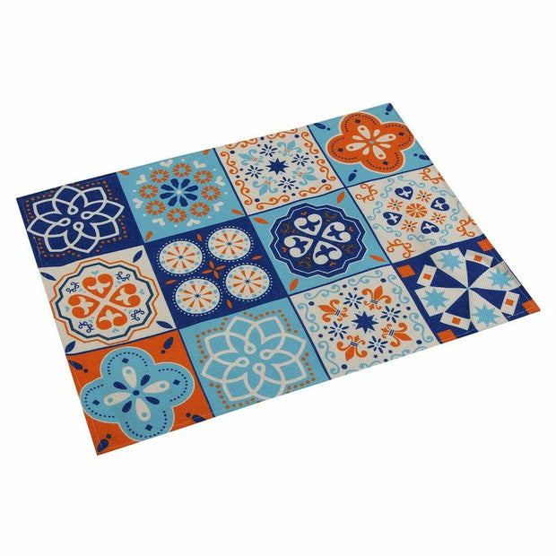 Untersetzer Versa Mosaik Orange Polyester (36 x 0,5 x 48 cm)