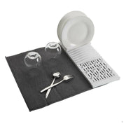 Abtropfsieb für die Spüle Versa W Weiß PP (16 x 4 x 40 cm)