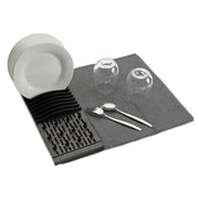 Abtropfsieb für die Spüle Versa W Schwarz Weiß PP (16 x 4 x 40 cm)