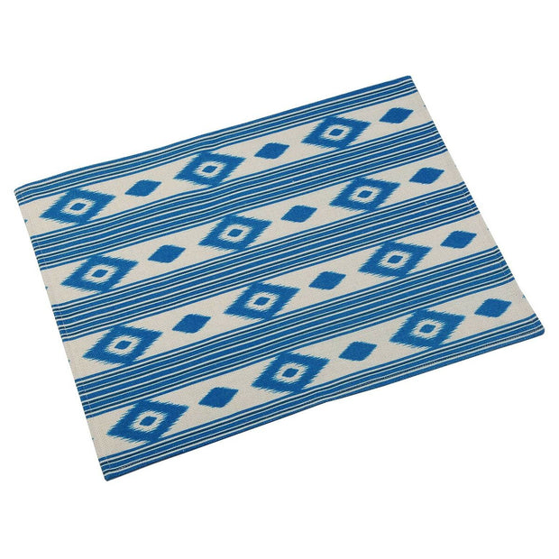 Untersetzer Versa Manacor Blau Polyester (36 x 0,5 x 48 cm)