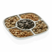 Tablett für Snacks Versa aus Keramik Porzellan (19 x 1,6 cm)