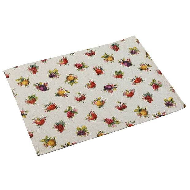 Untersetzer Versa Strawberry Polyester (36 x 0,5 x 48 cm)