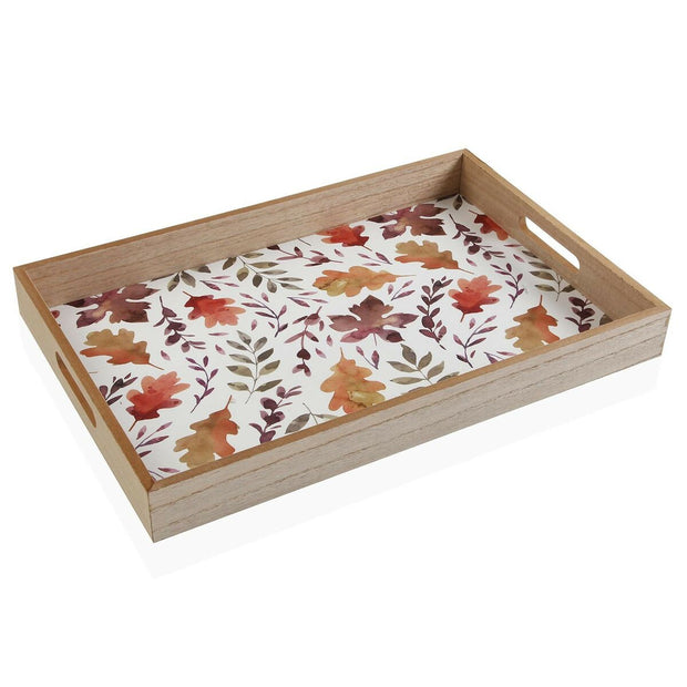 Tablett für Snacks Versa Aia Holz MDF (30 x 5 x 45 cm)