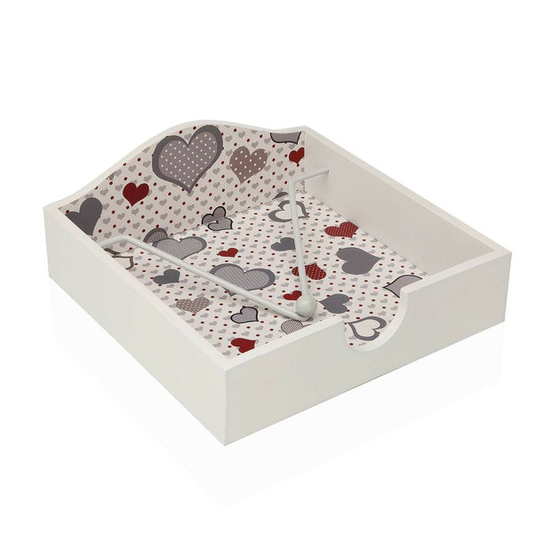 Serviettenring Versa Sweet Holz MDF (18 x 7 x 18 cm)
